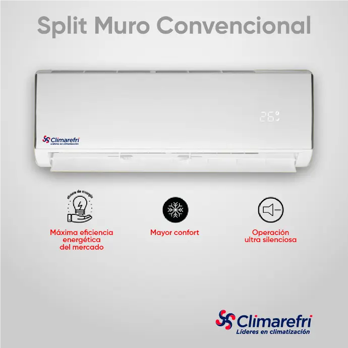 Aire Acondicionado Split Muro Convencional